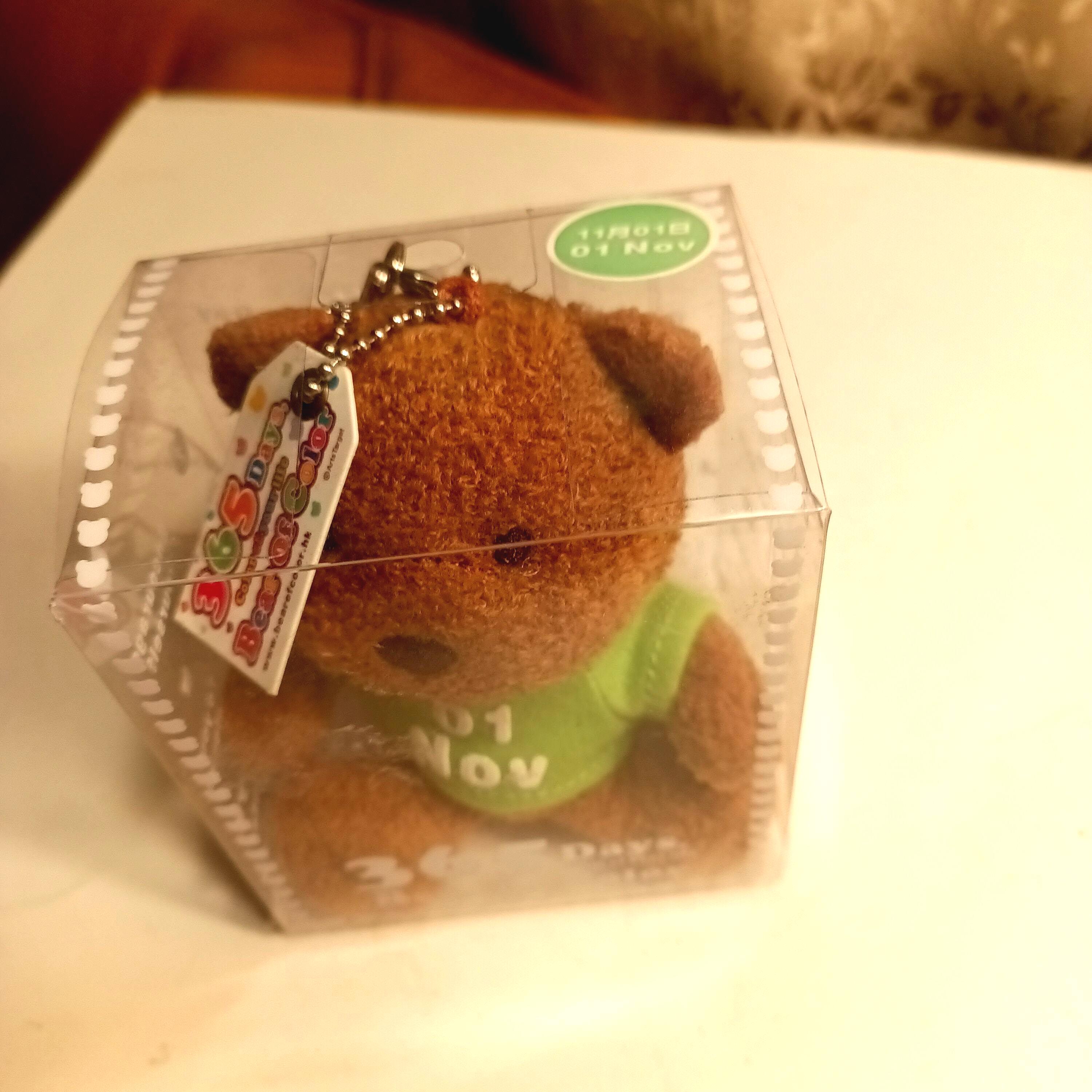 New Cute 365 Days Bear of Color Teddy Bear Plush Keychain - Etsy