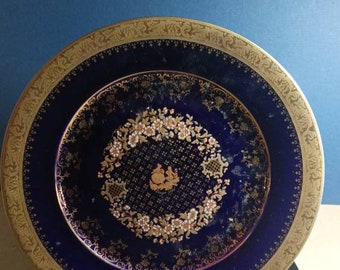 Clairefontaine / Terre De Fer / Semi-deep Plate / Iris / Blue