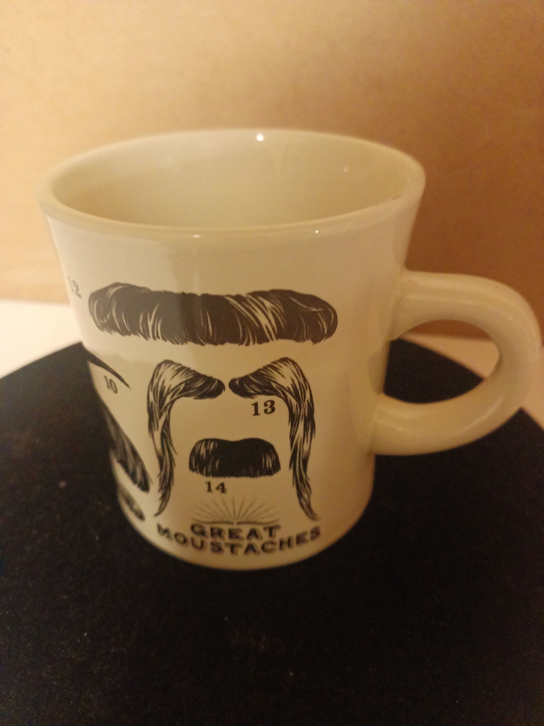 2012 great Moustaches Coffee Mug Famous Mustaches the Unemployed Philosophers Guild Etsy