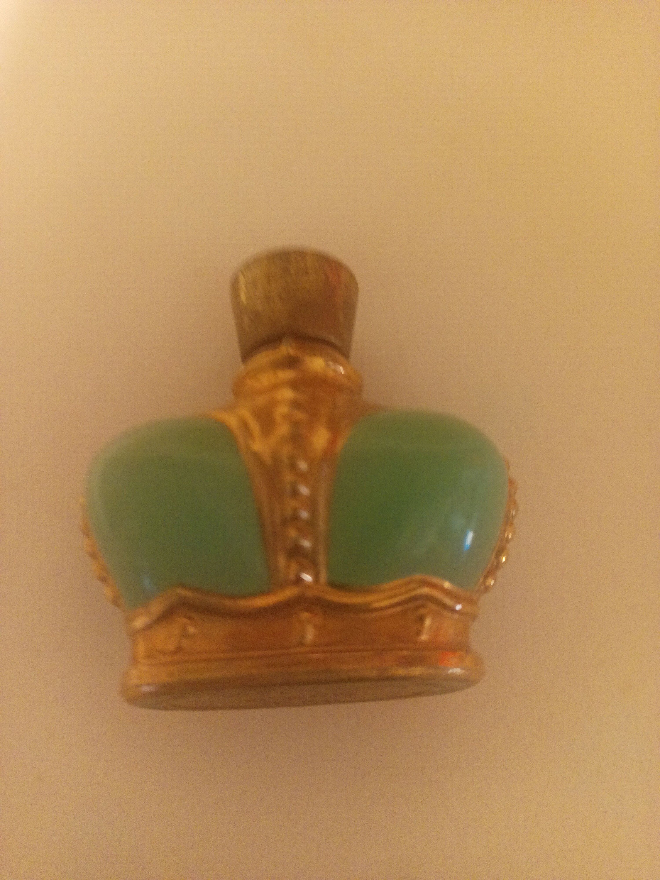 Vintage "WIND SONG" by Prince Matcha Belli Mini Crown Shape Bottle - EMPTY**