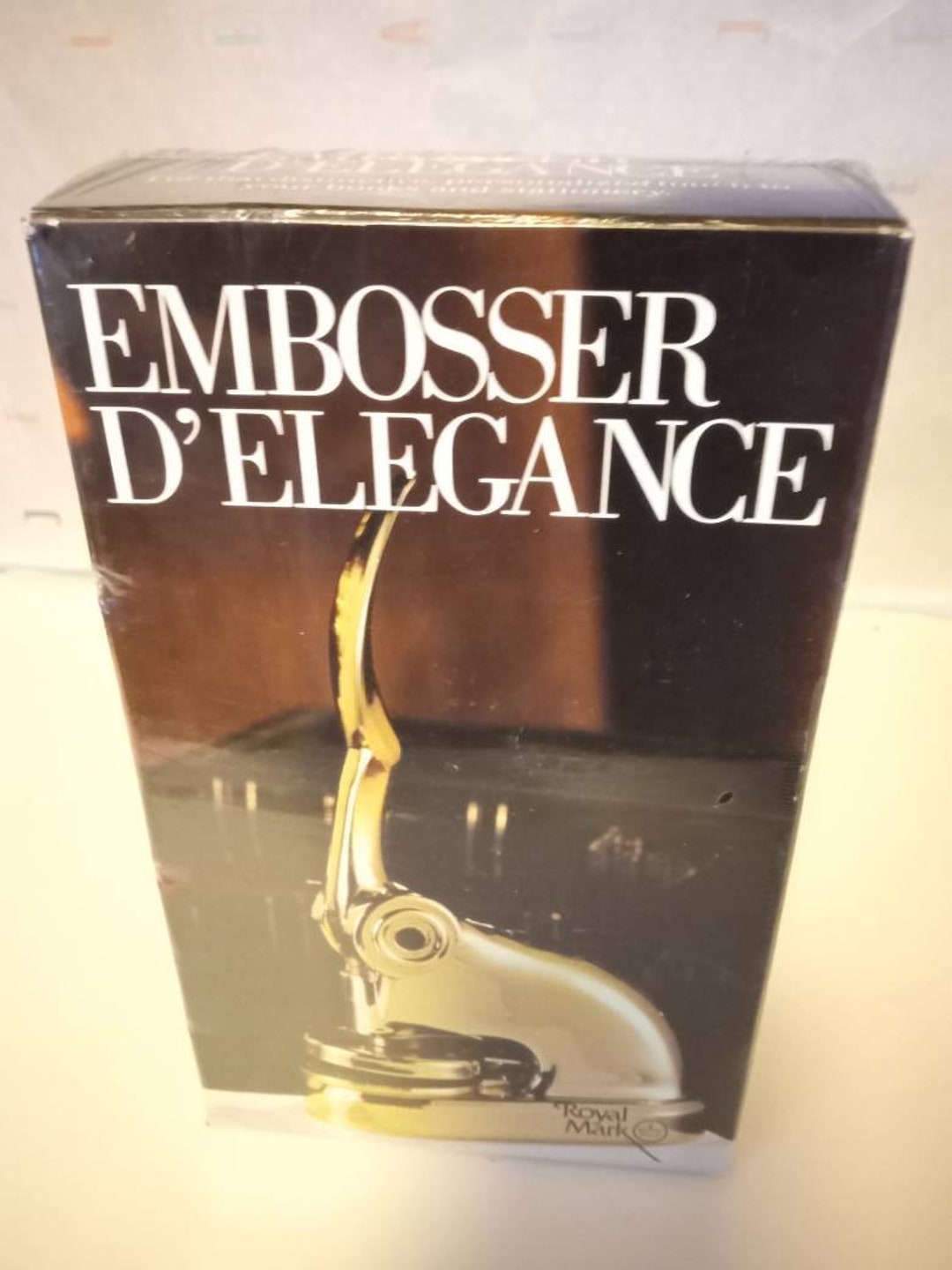 Royal Mark Embosser D'ELEGANCE body 10 Gold Embossing Etsy