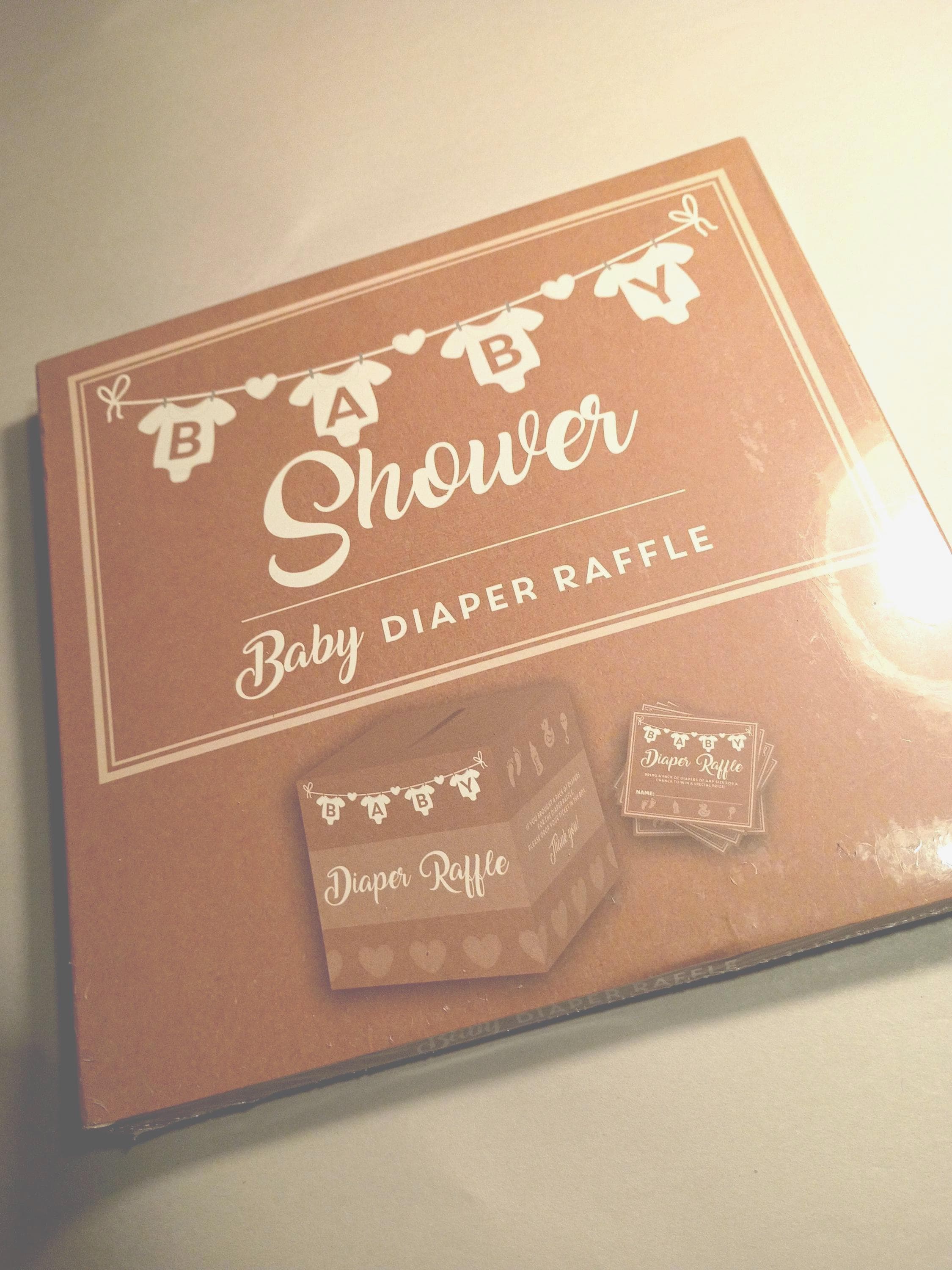PARTY HEARTY Baby Shower/diaper Raffle Set | 1 Raffle Box/50 Name Cards ...