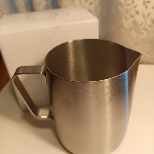 Breville 16oz/480ml Stainless Steel Milk Steaming/Frothing Jug/Pitcher