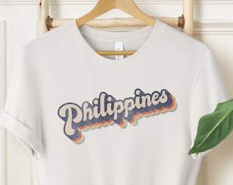 Philippines T-shirt, Retro Pinoy Shirt, Filipino Shirt, Filipina Shirt, Philippines Birthday Gift, Philippines Souvenir, Pinoy Gift