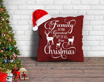 Familie kerst kunst SVG