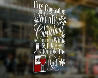 White Christmas Red Wine Holiday Special