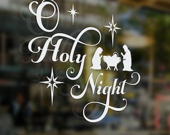O Holy Night Art SVG