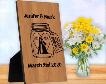 Collect Moments Wedding Jar Art 1  for Vinyl, Sublimation, Stencils and Print