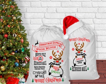 Santa ontslaan 2 Kerstmis kunst SVG