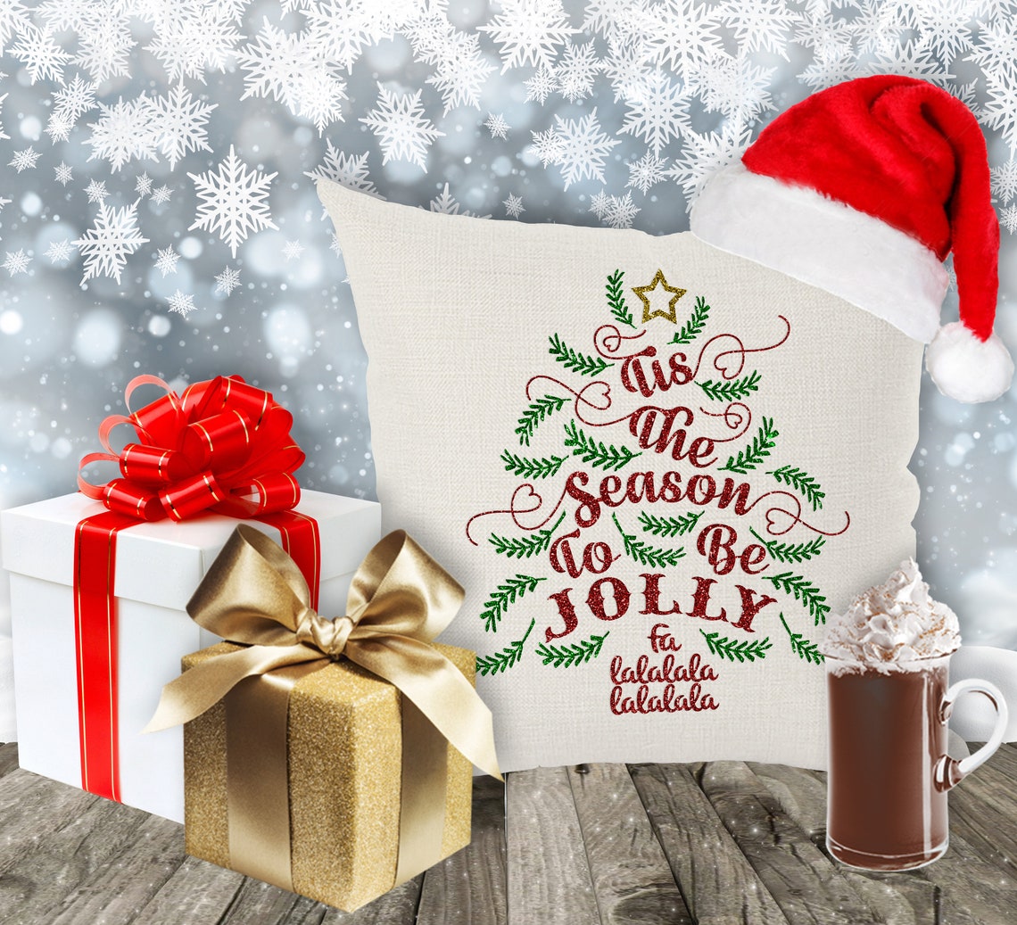 Tis the Season to Be Jolly SVG Vector Art for Vinyl | Etsy
