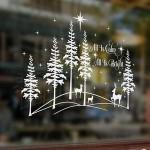 Alles ist ruhig Weihnachten SVG Kunst
