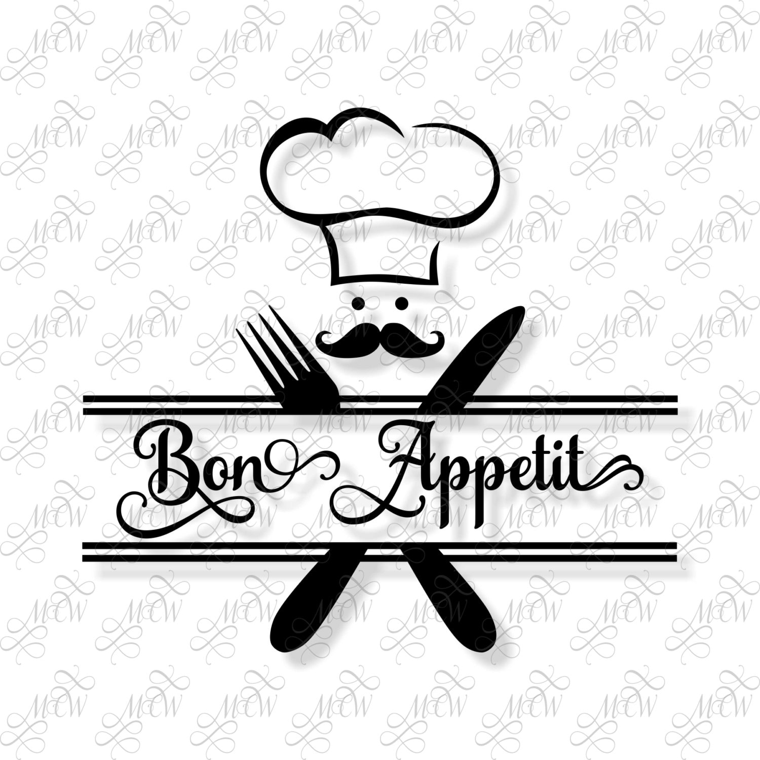 Bon Appetit Chef SVG 