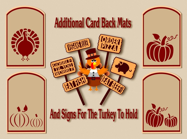 Download Thanksgiving Fall Card In A Box 3D SVG | Etsy