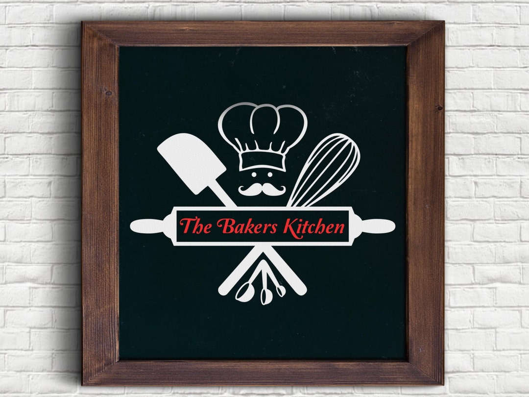 The Bakers Kitchen Art SVG - Etsy
