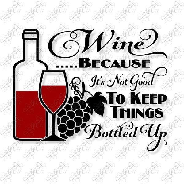WINE ART SVG