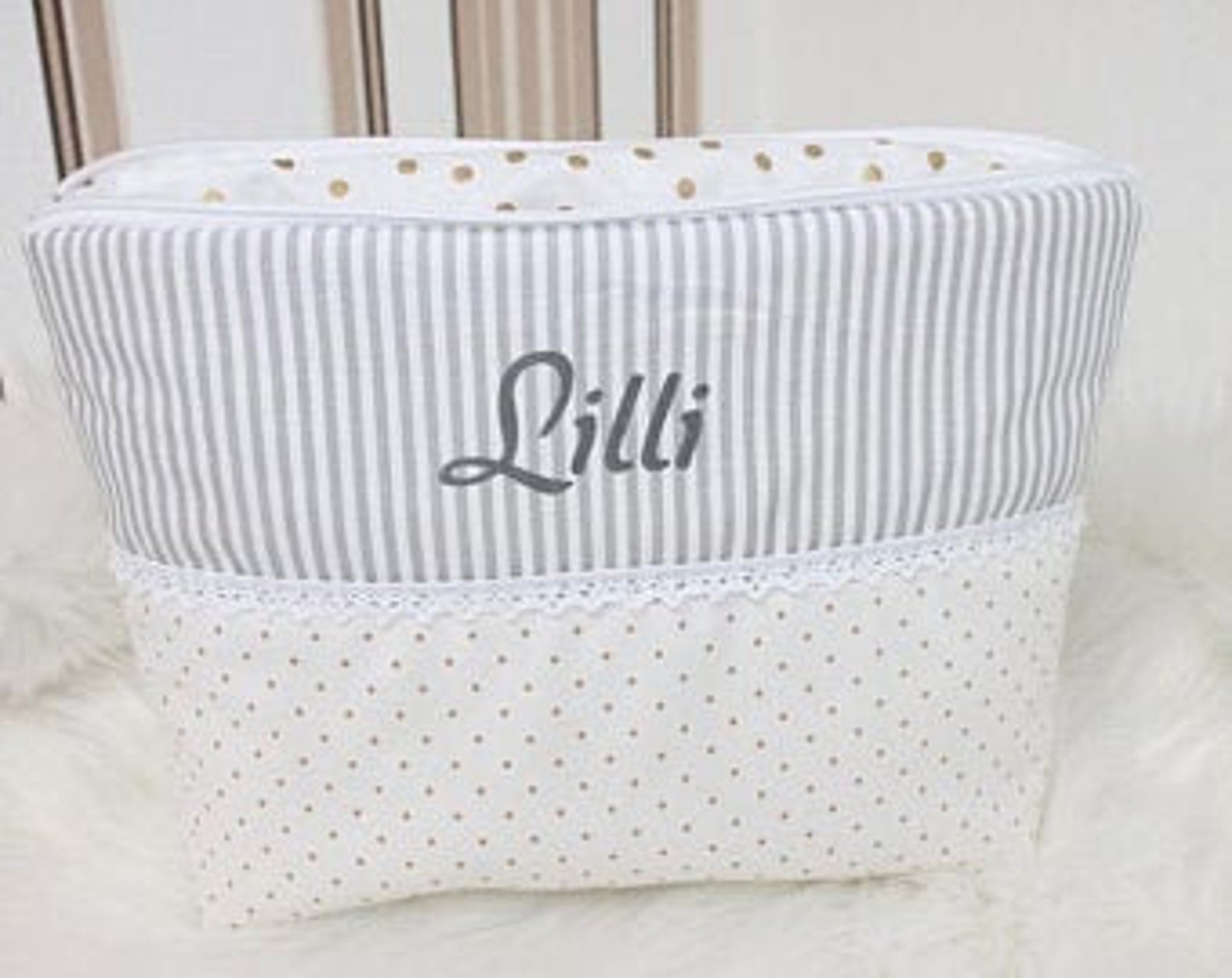 Toilet bag toiletry bag diaper bag girls Etsy