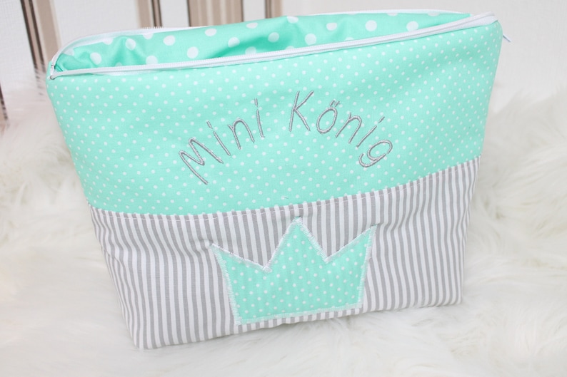 diaper bag for boys diaper bag for on the move diaper bag with crown Diaper bag with name diaper bag for girls