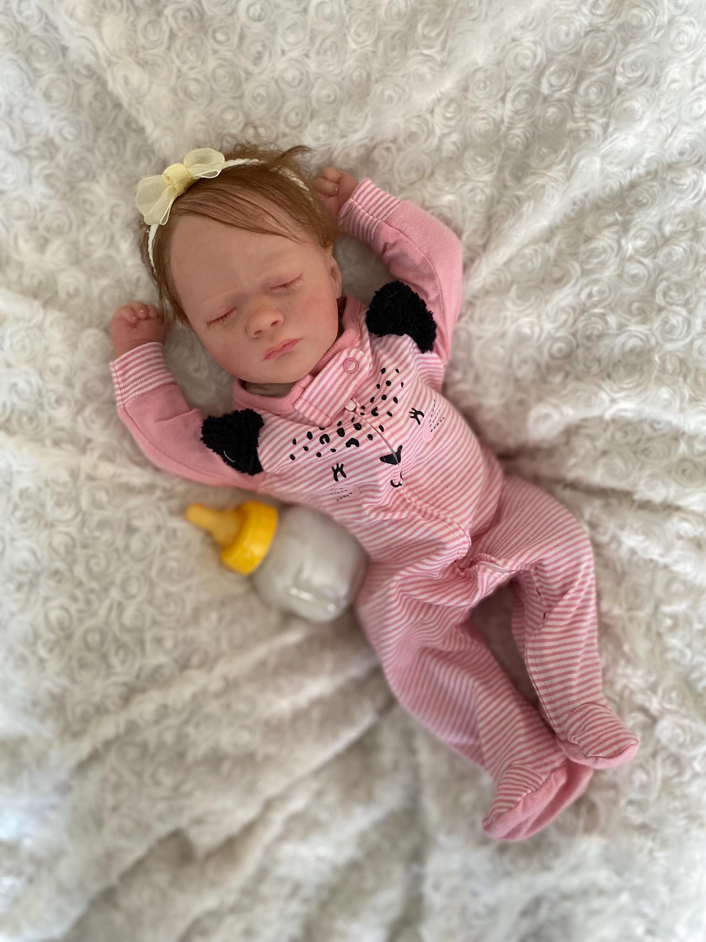 Silicone Baby Sleeping Bountiful Baby Lavender Reborn Kit Bebe