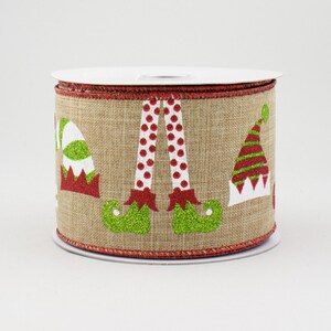 Elf Ribbon, Wreath Supplies, Wreath Ribbon, Bow - Etsy