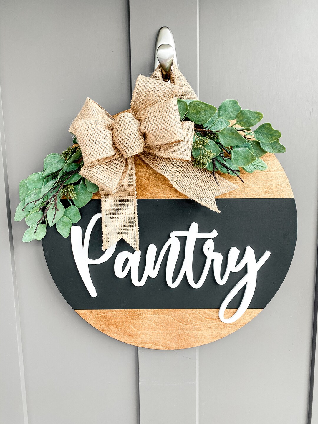 Pantry Door Decor Pantry Kitchen Decor Pantry Sign Door Hanger