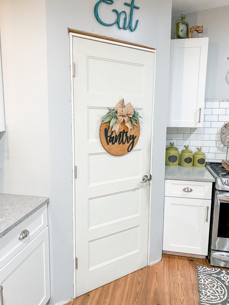 Pantry Door Decor Pantry Kitchen Decor Pantry Sign Etsy