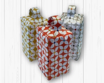 Doorstops -  Wipe Clean Quality Oilcloth Fabric. Home & Garden. Scandinavian Style Design. Unfilled.