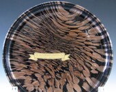 LABELLED V Nason C Murano Aventurine Glass Bowl Dish