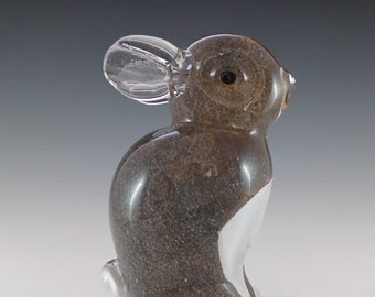 Chat En Verre Soufflé LANGHAM GLASS - Occasion