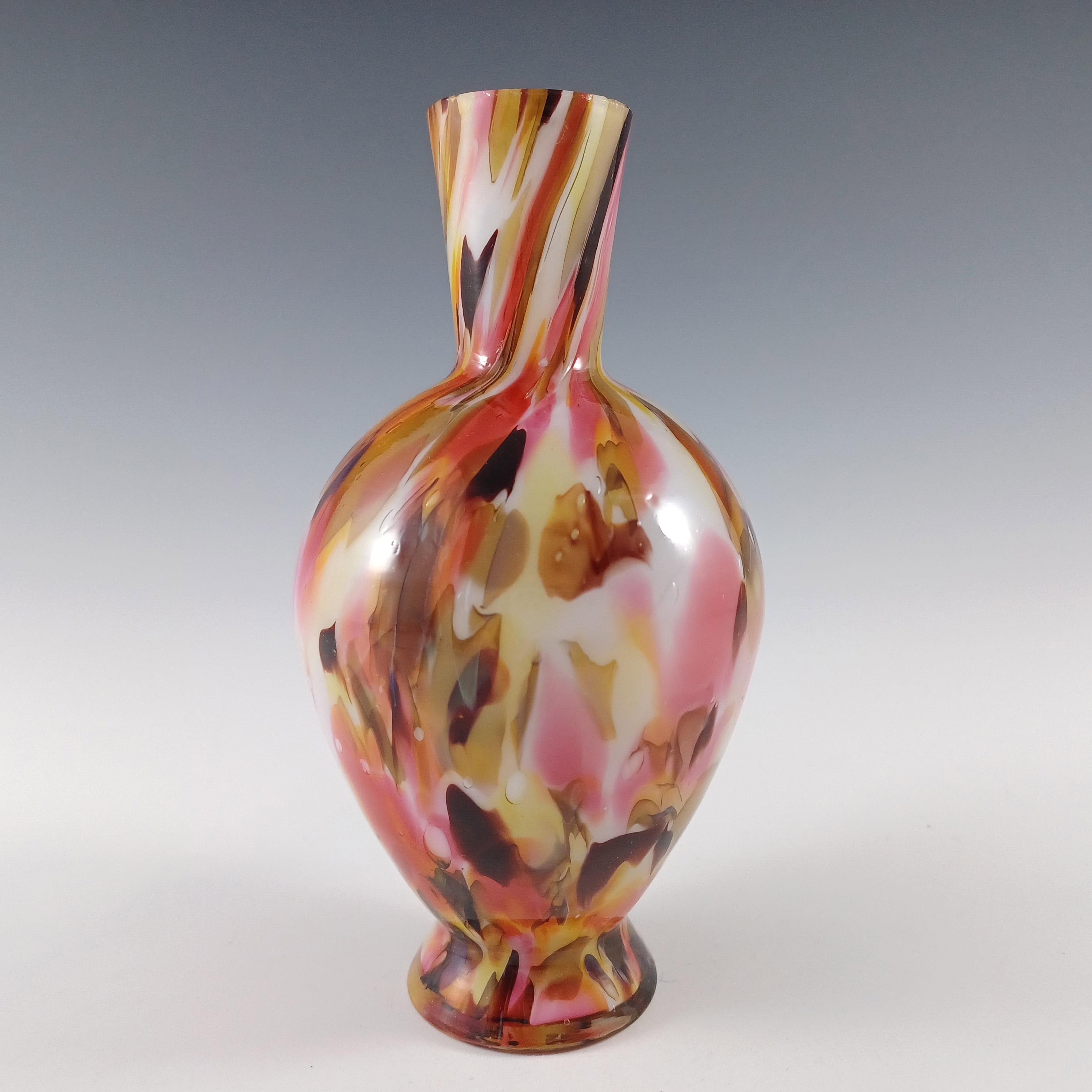 花瓶 (旧チェコ ボヘミアン カットガラス) 新品 箱付 Bohemia ボヘミアンカットガラス花瓶 貴重 チェコ ボヘミア