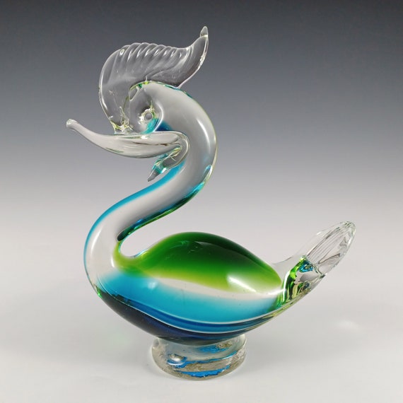 イタリア 白鳥のムラノガラス】ヴィンテージ ヴィンテージ formica