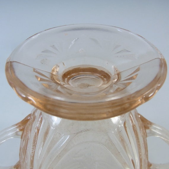 Hazel Atlas Royal Lace Pink Depression Glass 1930's Sugar Bowl - Etsy