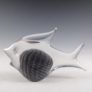 MaRcolin マルコリン ART CRYSTAL 魚ハンドメイドスウェーデン