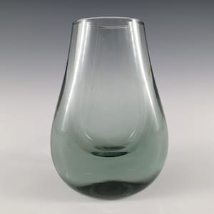 Whitefriars #9537 Baxter Ocean Green Glass Bud Vase