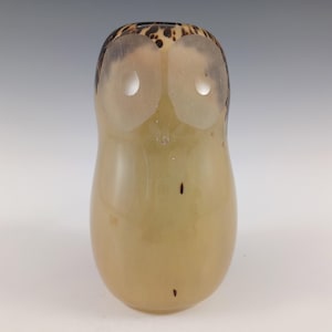 MARKIERTE Wedgwood Speckled Glas Eule Briefbeschwerer RSW140