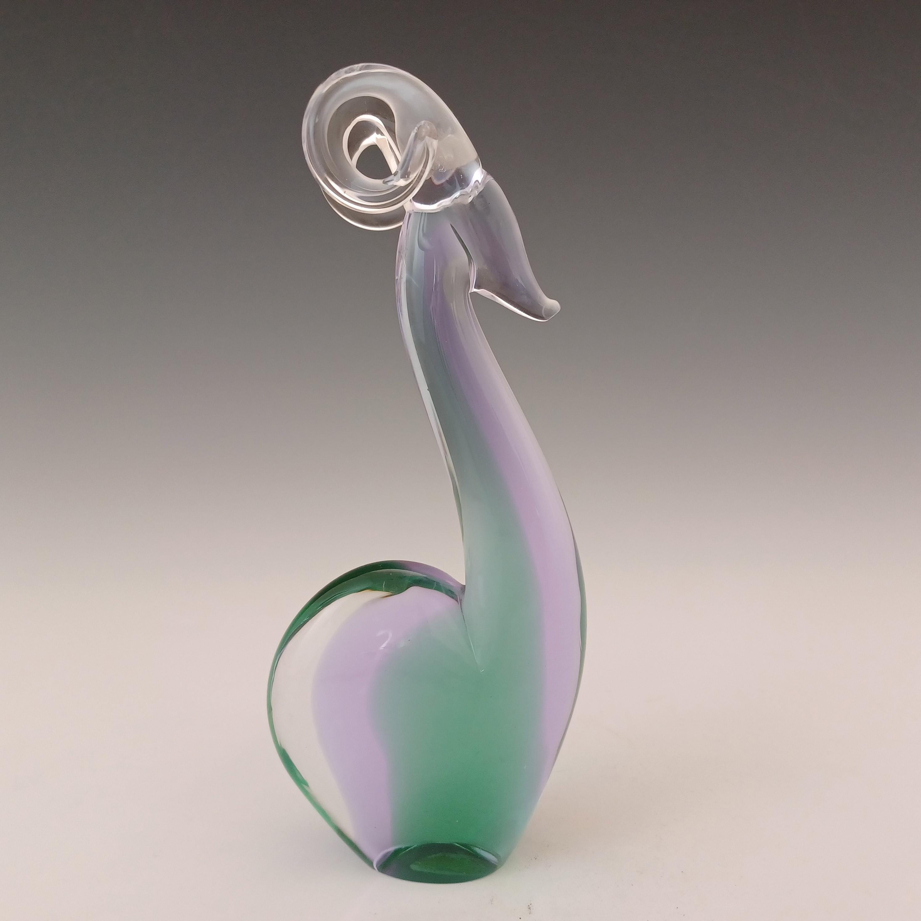 LABELLED FM Konstglas / Ronneby Neodymium Glass Ram or Deer - Etsy