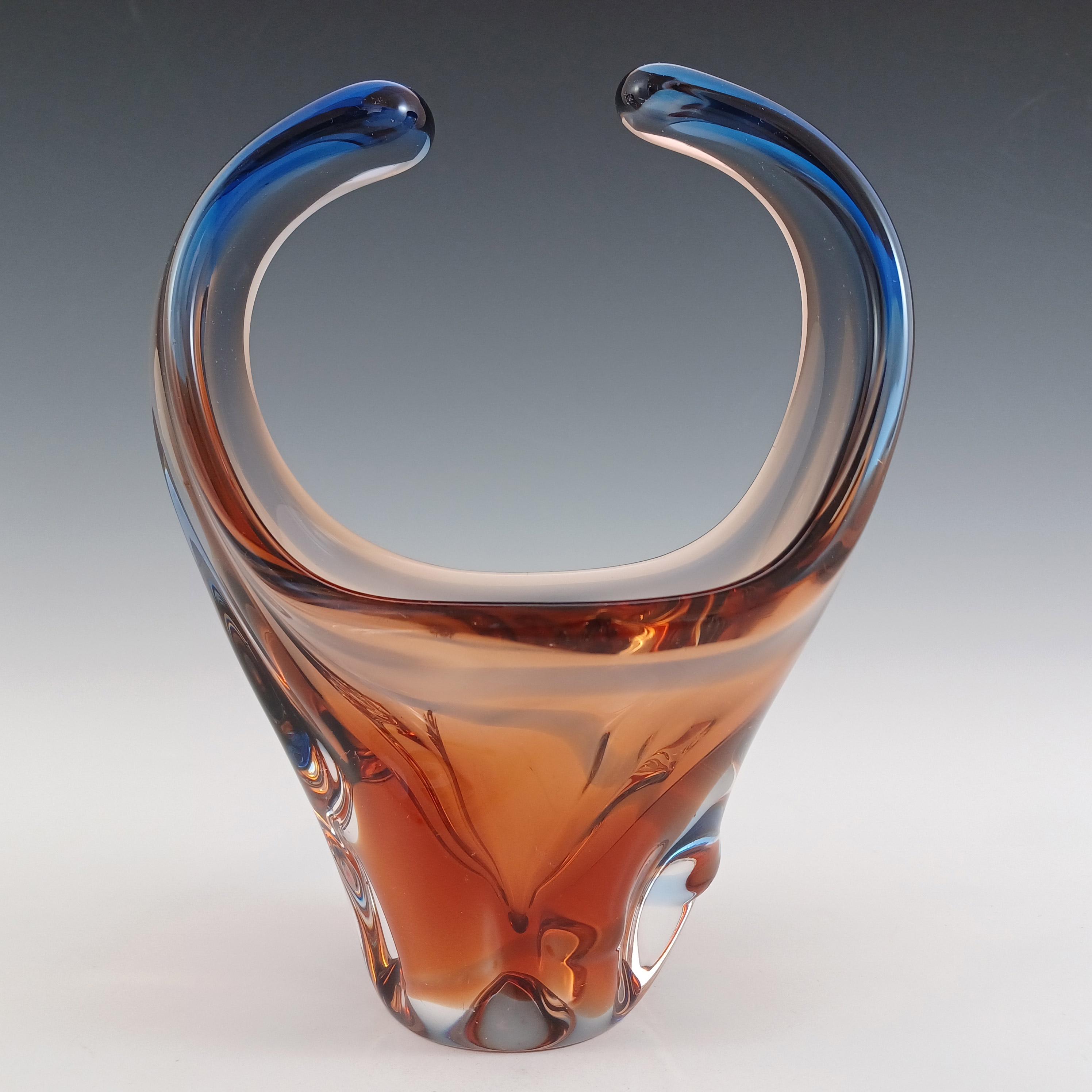 Czech Sklo Vase - Etsy