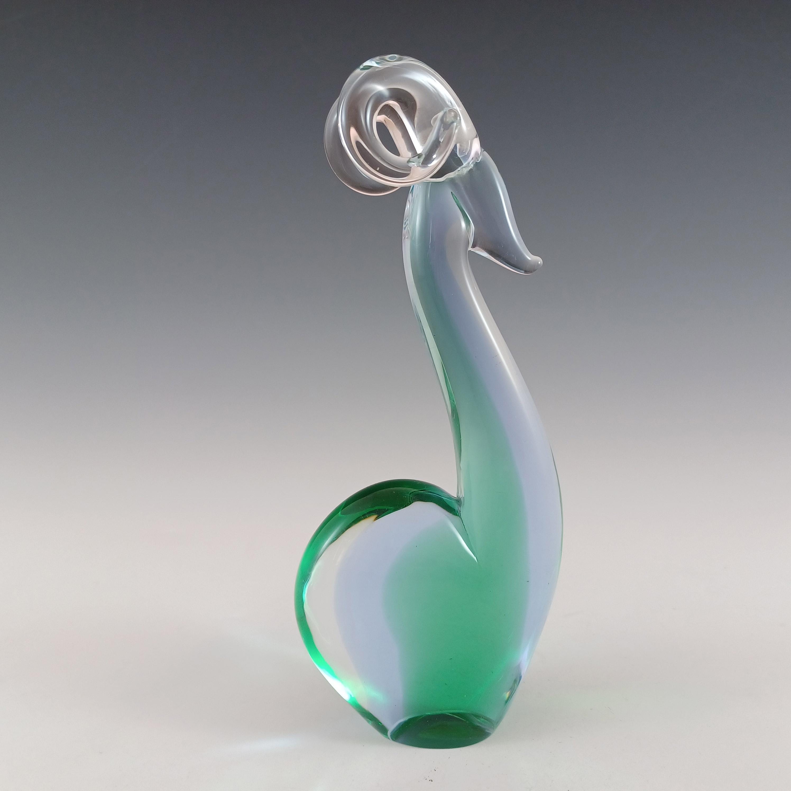 LABELLED FM Konstglas / Ronneby Neodymium Glass Ram or Deer - Etsy