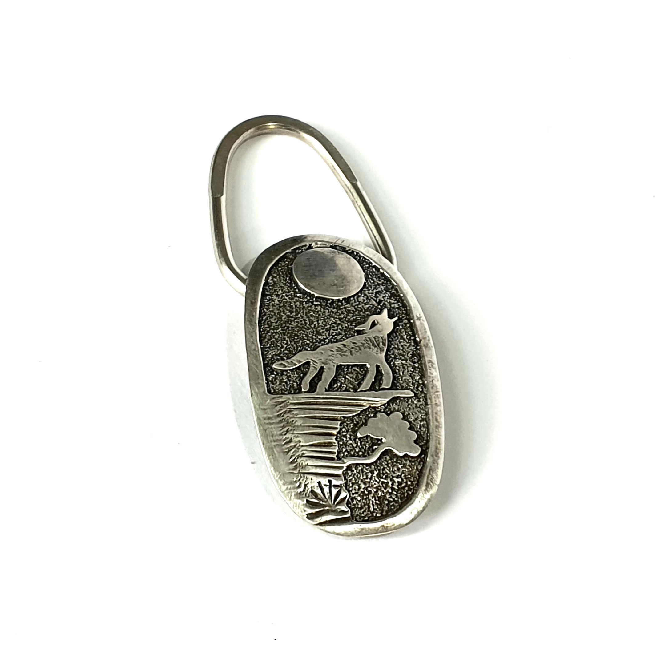ナバホ ヴィンテージ シルバー 指輪 6号位 gibson gene作 Vintage Sterling Gibson Gene Navajo Overlay Kokopelli Mens