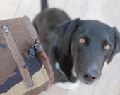 Dog Treat Bag Pouch, Zipper Storage Compartment, Service Dog, Puppy Treat Training Bag, Dog Walks Hikes, Dog Walker, Dog Training, Bait Bag