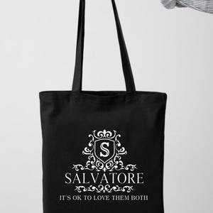 Salvatore....its ok to love them both tote bag