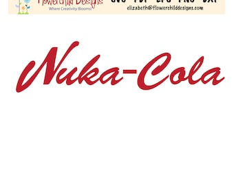 Archivo SVG del logotipo de Nuka-Cola de Fallout: Ropa de jugador (descarga digital)