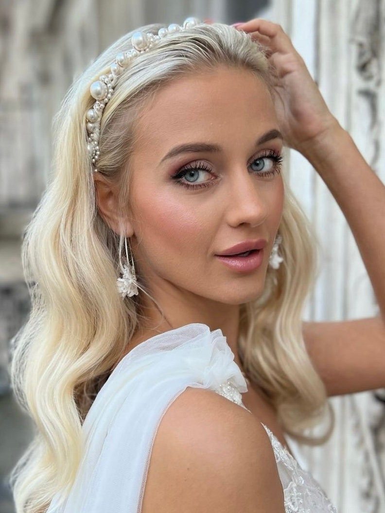 Pearl Bridal Hair Accessories - Etsy UK Pearl Bridal Hair Accessories - Etsy UK