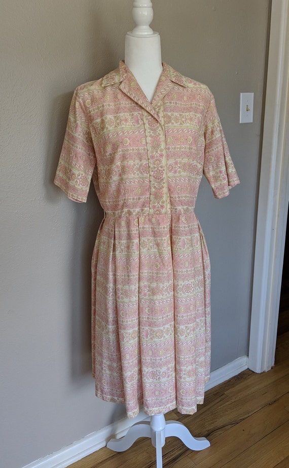 Darling 1950's Shirtwaist Dress