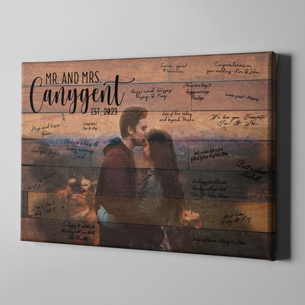 Guest Book Signature Frame Etsy