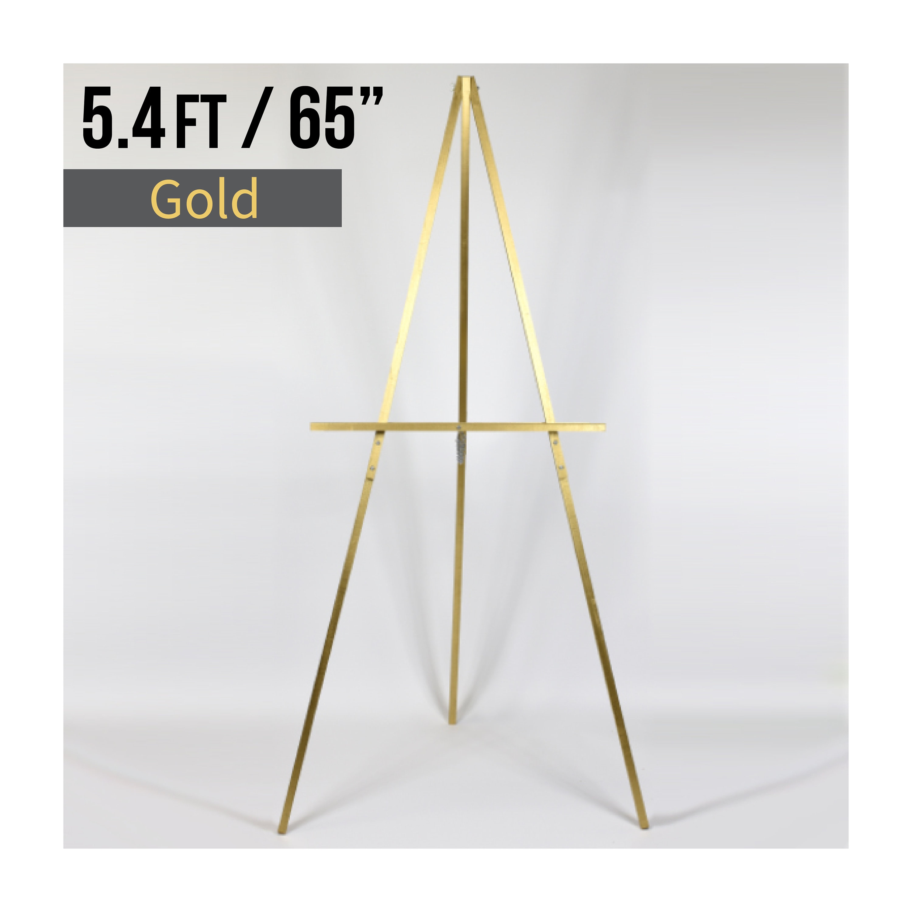 5.4 Ft Easel Stand Rose Gold Floor Easel for Wedding Sign Etsy