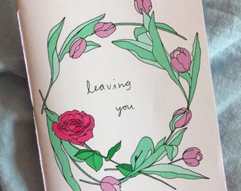 Leaving you - zine - Lovestruck prints - fanzine