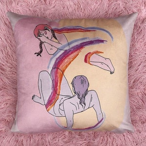 Process 22x22 pillowcase - limited edition - Lovestruck Prints