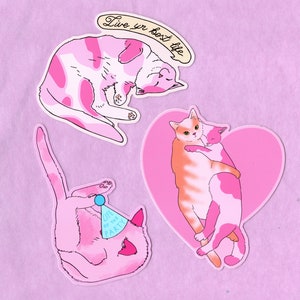 Soft babe sticker pack - vinyl sticker - Lovestruck Prints