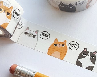 Grumpy Cat Washi Tape