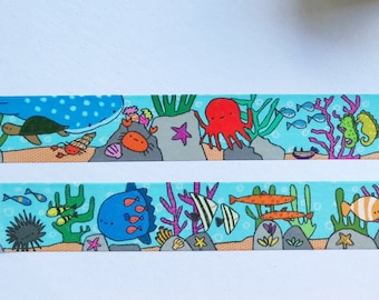 Under The Sea Washi Tape // Ocean Washi Tape